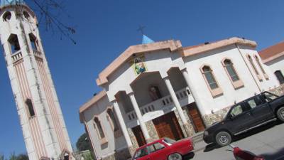 Imagen de Iglesia de Cerrillos en Salta Argentina.