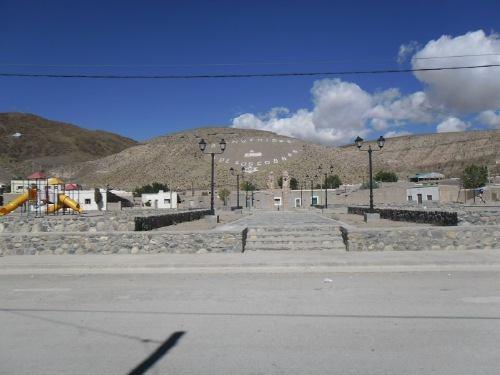 Foto de un pueblo camino a la mina La Casualidad, San Antonio de los Cobres, Salta.