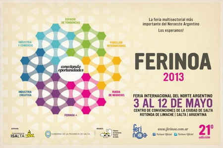 Imagen del banner de Ferinoa 2013, Salta.