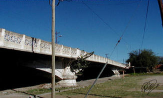 Fotos del puente Velez Sarsfield en Salta de hace 30 años