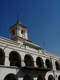 Foto del balcón colonial del Cabildo