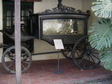 Foto de una carreta fúnebre