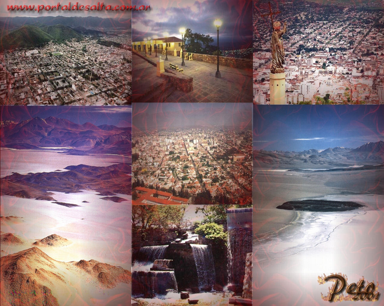 Collage de la ciudad de Salta.