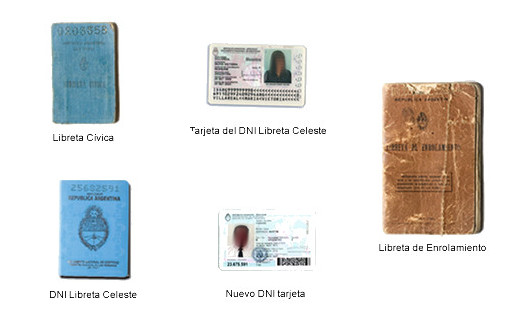 Imagen con los documentos habilitados para votar en la provincia de Salta.