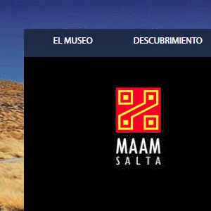 Captura de la página del Museo de Arqueología de Alta Montaña de Salta.