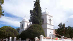 Foto de la iglesia de Humahuaca en Jujuy Argentina.